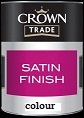Crown Trade Satin Finish Colours